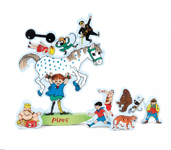 Pippi Longstocking Wooden Balance Puzzle - Premium and Unique gift 2+, balancegame, micki, pipi, pippi longstocking, toddler, wooden toy, woodentoy Wooden Toys from Micki - Shop now at AU family concept store Mommy's Pouch