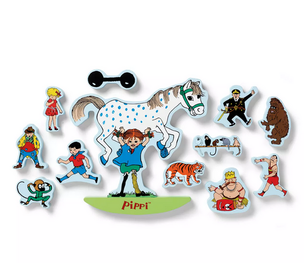 Pippi Longstocking Wooden Balance Puzzle - Premium and Unique gift 2+, balancegame, micki, pipi, pippi longstocking, toddler, wooden toy, woodentoy Wooden Toys from Micki - Shop now at AU family concept store Mommy's Pouch