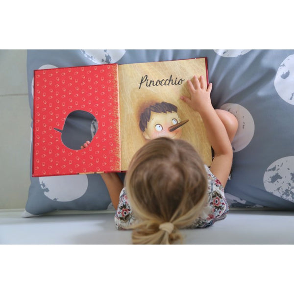 Pinocchio_Die-Cut, Fairy Tale - Premium and Unique gift 4+, childrensbook, fairytale, kidsbook, pinocchio, preschooler, sassi, toddler Books from Sassi Junior - Shop now at AU family concept store Mommy's Pouch