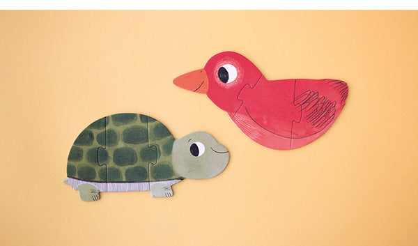 I Love My Pets - Reversible Shapes Puzzle 🐈🐕‍🦺🐟🦜🐢 - Premium and Unique gift 3+, forkids, londji, pets, puzzle, puzzles, toddler Puzzles from Londji - Shop now at AU family concept store Mommy's Pouch