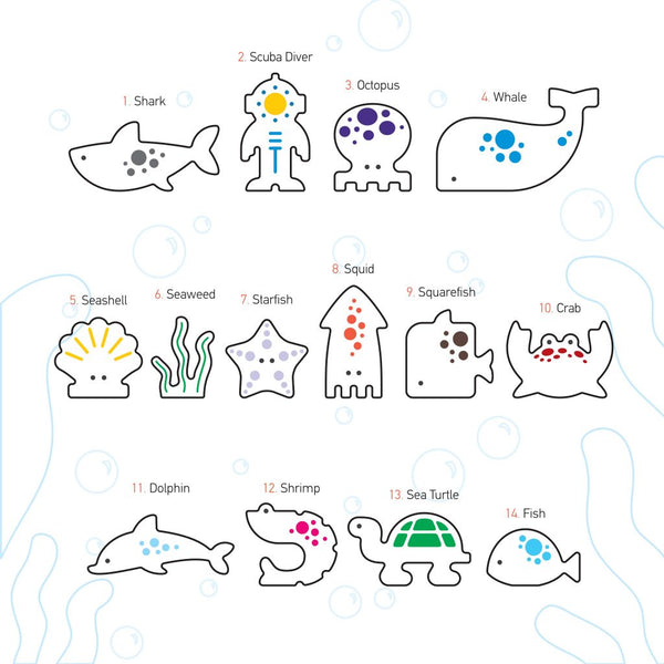Little Divers - Imaginative Play Toy Collection - Premium and Unique gift animiwoodworkshop, greece, handmade, imaginativeplay, littledrivers, montessoritoy, sea, sensorytoy, toddler, woodentoy Wooden Toys from Animi Wood Workshop - Shop now at AU family concept store Mommy's Pouch