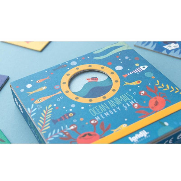 Ocean Animals Game - Premium and Unique gift 3+, forkids, game, londji, matchinggame, memory, seaanimal, toddler, toytogo Boardgame from Londji - Shop now at AU family concept store Mommy's Pouch