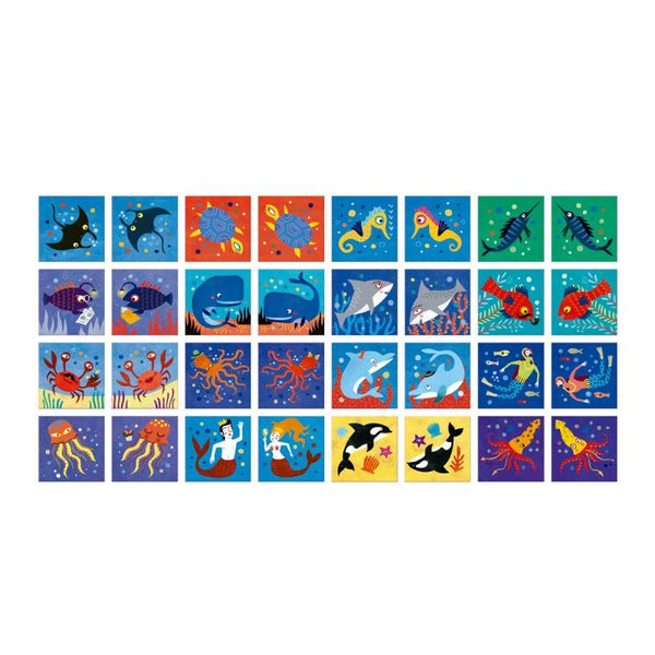 Ocean Animals Game - Premium and Unique gift 3+, forkids, game, londji, matchinggame, memory, seaanimal, toddler, toytogo Boardgame from Londji - Shop now at AU family concept store Mommy's Pouch