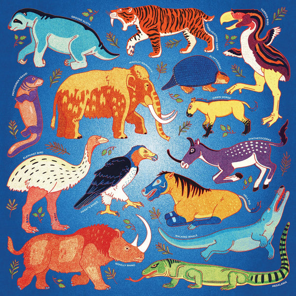 Prehistoric Kingdom Wild Family Puzzle - Premium and Unique gift 500pieces, 8+, animal, mudpuppy, preschooler, puzzle  from Mudpuppy - Shop now at AU family concept store Mommy's Pouch