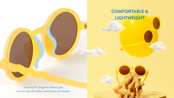 Seaweed Green Round - Junior (3-12y) - Premium and Unique gift forkids, junior, olivio&co, preschooler, sunglass  from Olivio & Co - Shop now at AU family concept store Mommy's Pouch