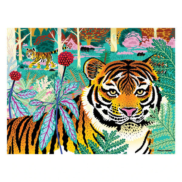 Mudpuppy 300pc Puzzle –  Siberian Tiger - Premium and Unique gift 300pieces, 7+, animal, mudpuppy, puzzle, schoolkids  from Mudpuppy - Shop now at AU family concept store Mommy's Pouch