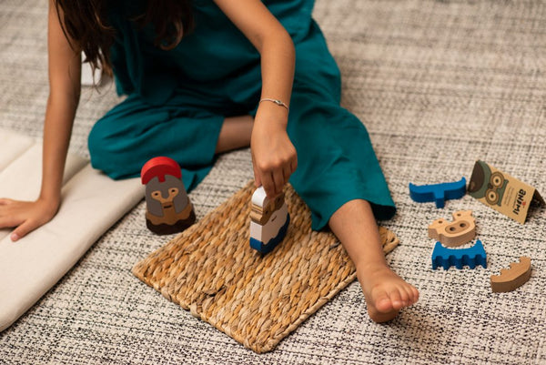 Spartan -Stacking Puzzle Figure Toy - Premium and Unique gift animiwoodworkshop, forkids, greece, handmade, montessoritoy, sensorytoy, spartan, stackingtoy, toddler, woodenpuzzle, woodentoy Wooden Toys from Animi Wood Workshop - Shop now at AU family concept store Mommy's Pouch