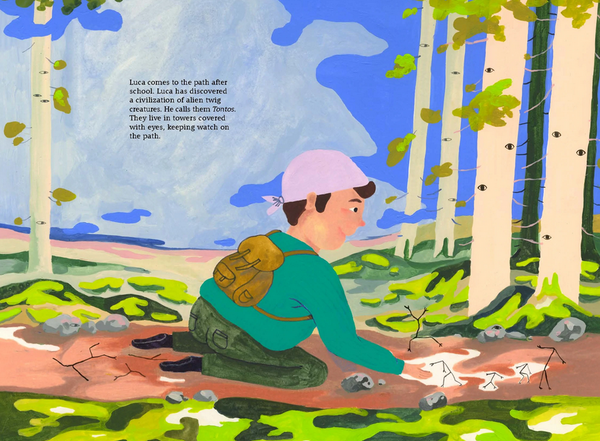 The Path - Premium and Unique gift childrensbook, kidsbook, littlegestalten, nature, picturebook, toddler  from Little Gestalten - Shop now at AU family concept store Mommy's Pouch